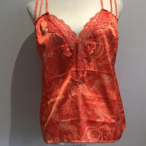 Intimately Free People Off the Coast cami top coral combo Large New with Tags - Picture 4 of 12